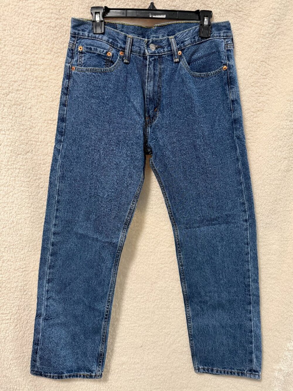 LEVI'S 505 Men's Denim Straight Jeans Size 33x30 Regular Fit EUC
